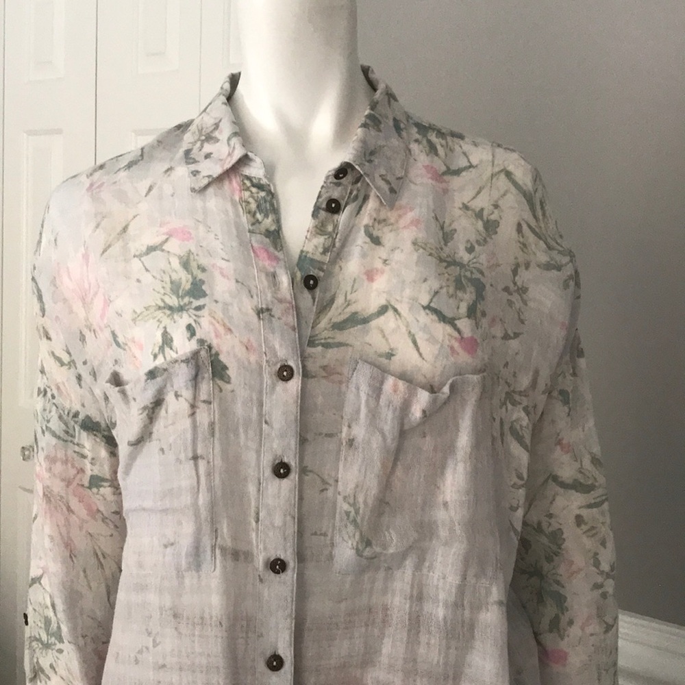 Free People Split Floral - Picture 5 of 6